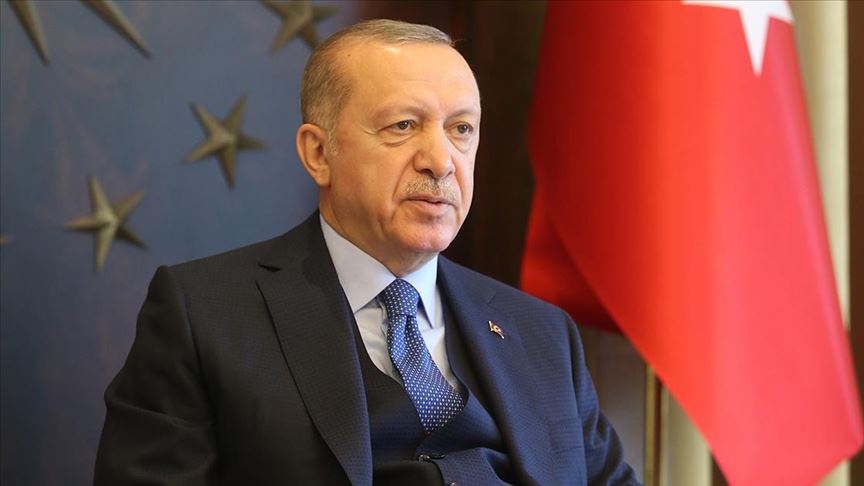 CUMHURBAŞKANI ERDOĞAN: TÜRKİYE BU SARSINTILI DÖNEMİ GERİDE BIRAKMA SAFHASINA GELMİŞTİR