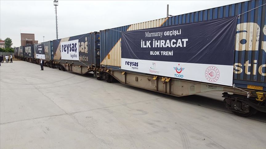 MARMARAY KITALAR ARASINDAKİ YÜK TAŞIMACILIĞININ KALBİ OLDU