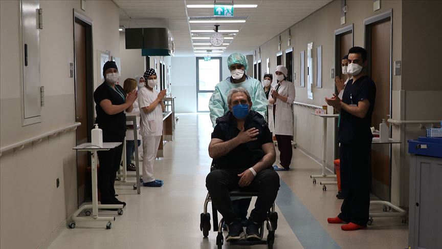 Türkiye'de iyileşen Kovid-19 hasta sayısı 120 bini geçti