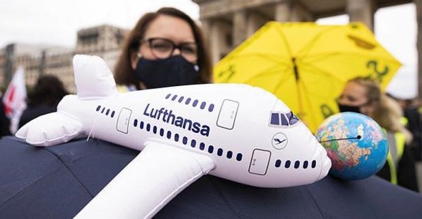 AB, Alman havayolu şirketi Lufthansa için 9 milyar euroluk kurtarma paketini onayladı