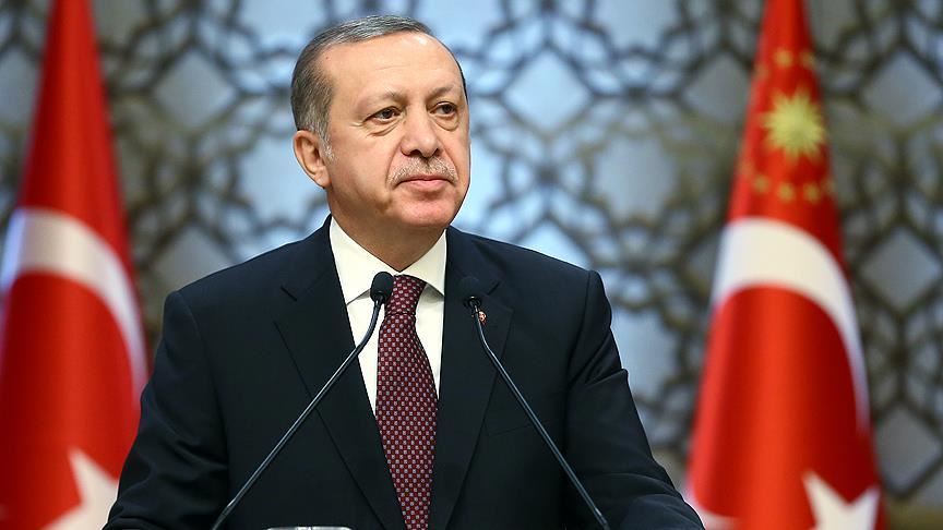 ERDOĞAN: "İŞSİZLİK ORANI AZALMAYA DEVAM EDİYOR"