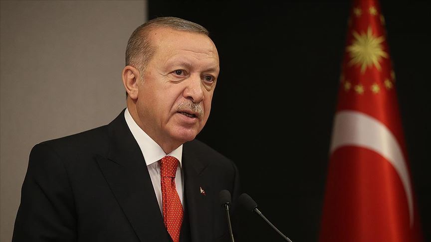 Cumhurbaşkanı Erdoğan: Türkiye, salgının başından bu yana küresel dayanışmanın altını çizmiştir