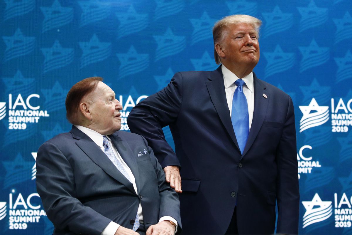 ADELSON TRUMP İÇİN KESENİN AĞZINI AÇTI