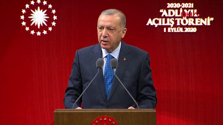 ERDOĞAN: "DOĞU AKDENİZ'DEKİ FAALİYETLERİMİZİN ÖZÜNDE HAK VE ADALET ARAYIŞI VARDIR"