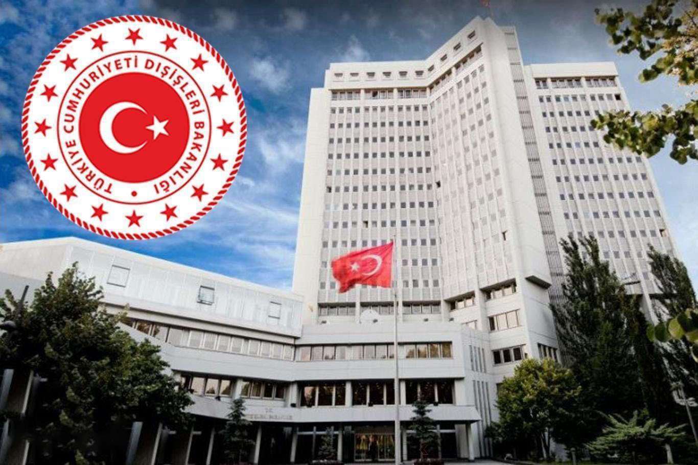 DIŞİŞLERİ BAKANLIĞI'NDAN YAPTIRIM KARARINA CEVAP