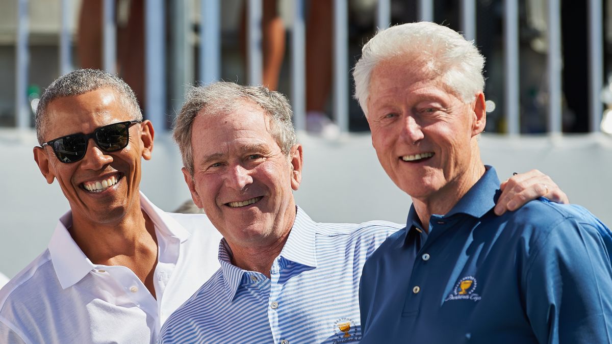 OBAMA BUSH VE CLINTON CANLI YAYINDA AŞI OLACAK