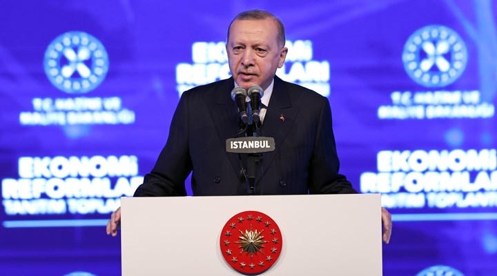 CUMHURBAŞKANI ERDOĞAN EKONOMİ REFORMLARINI AÇIKLADI