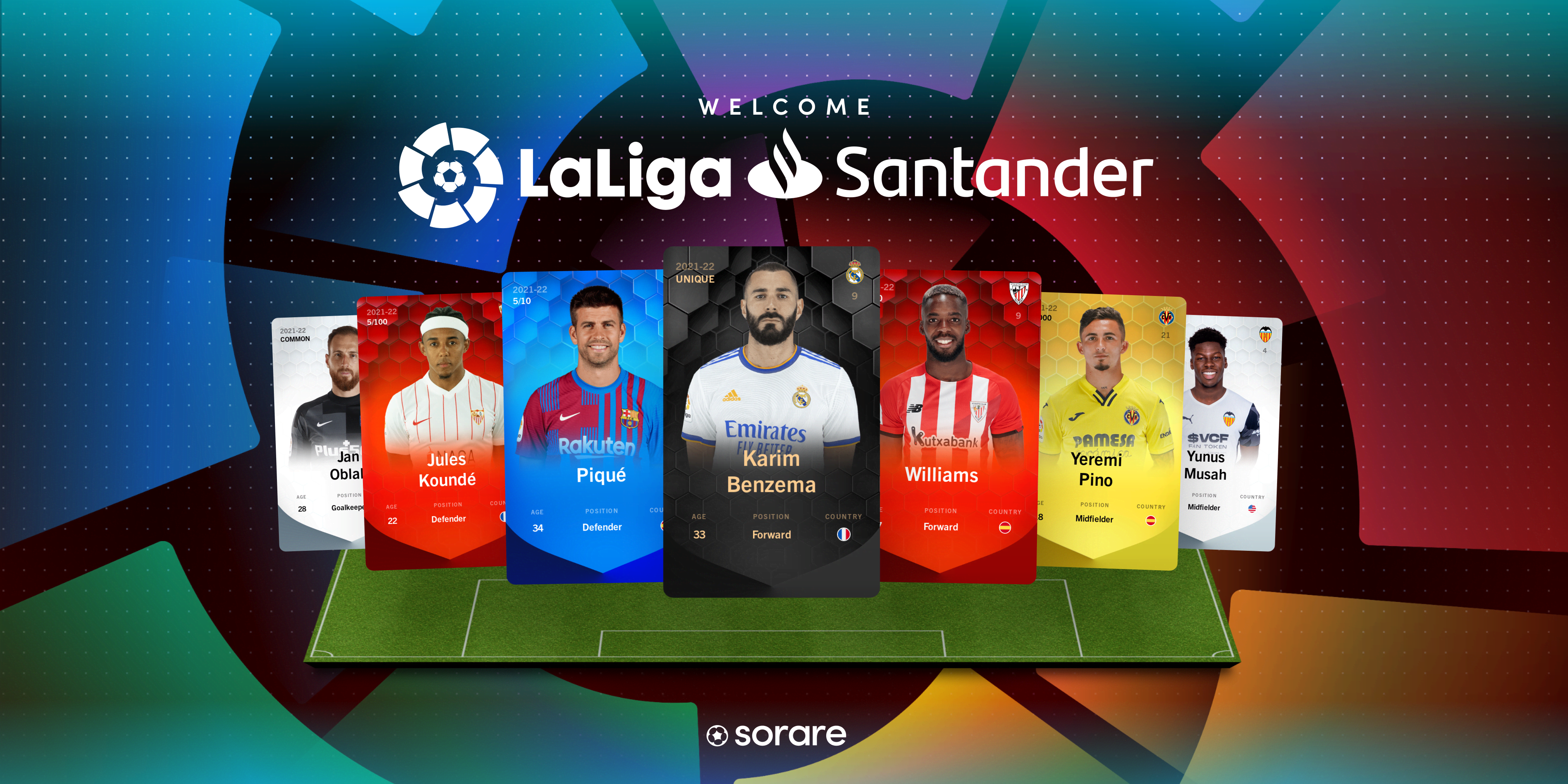 La Liga, tüm futbolcular için NFT fantazi futbol kartları çıkaracak