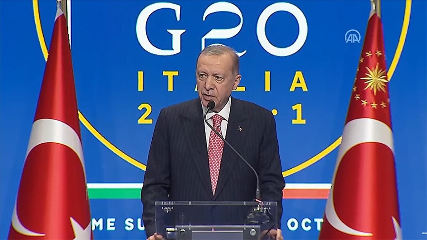 Cumhurbaşkanı Erdoğan G20 zirvesinin ardından konuştu