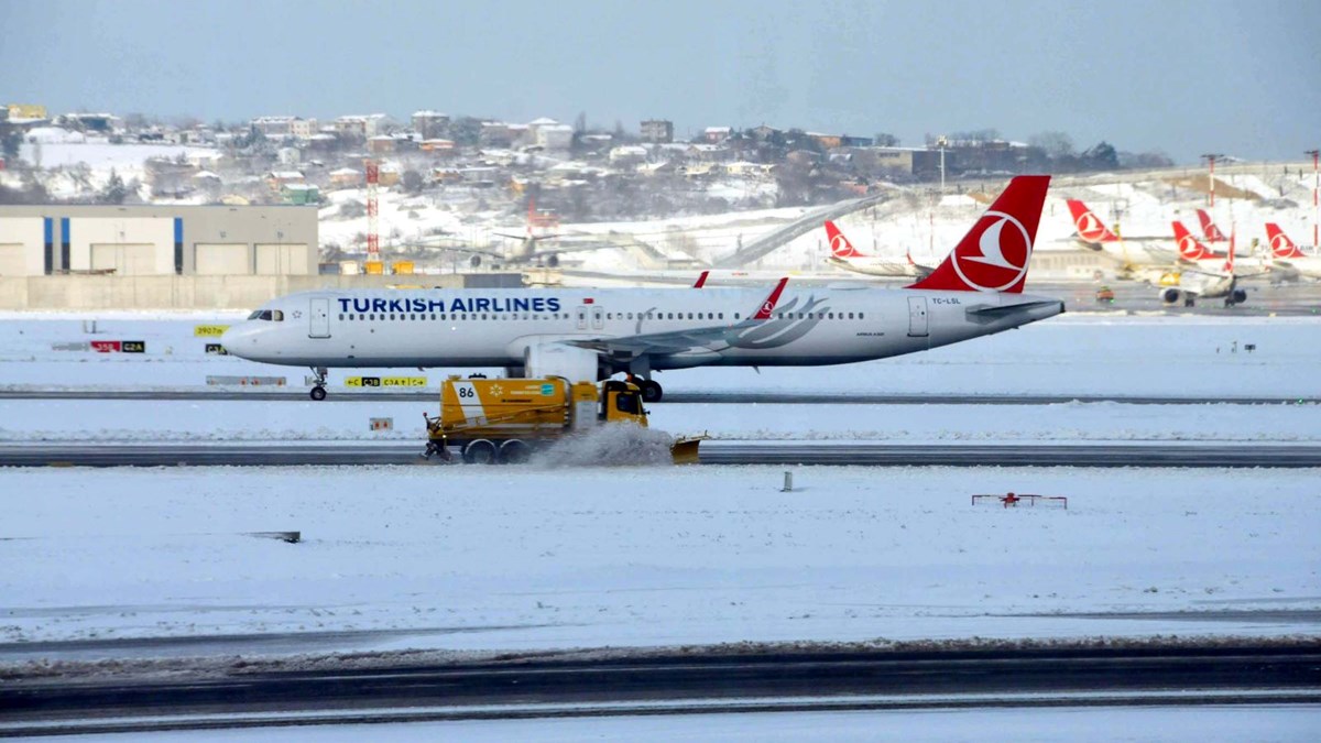 İstanbul Havalimanı'ndaki THY seferleri kademeli olarak normale dönüyor
