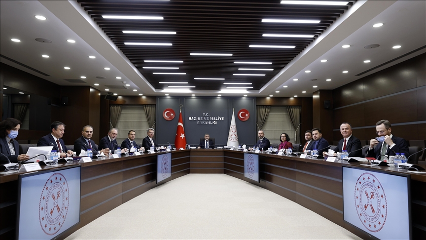 Hazine Bakanı Nebati, TÜSİAD heyetiyle bir araya geldi