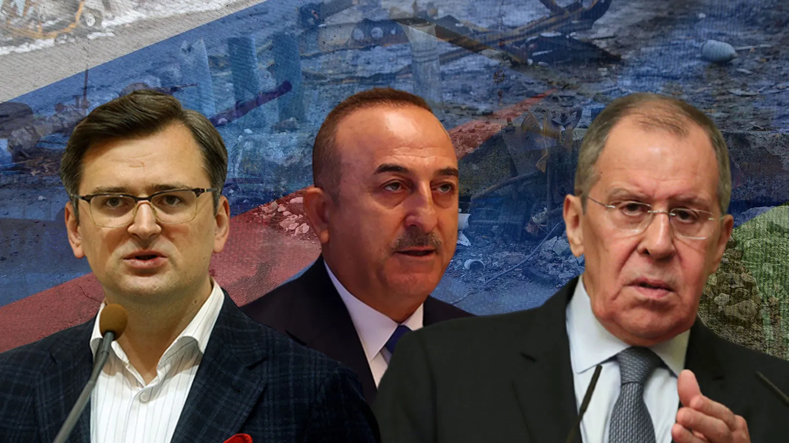 Rusya-Ukrayna-Türkiye üçlü dışişleri bakanları toplantısı düzenlendi