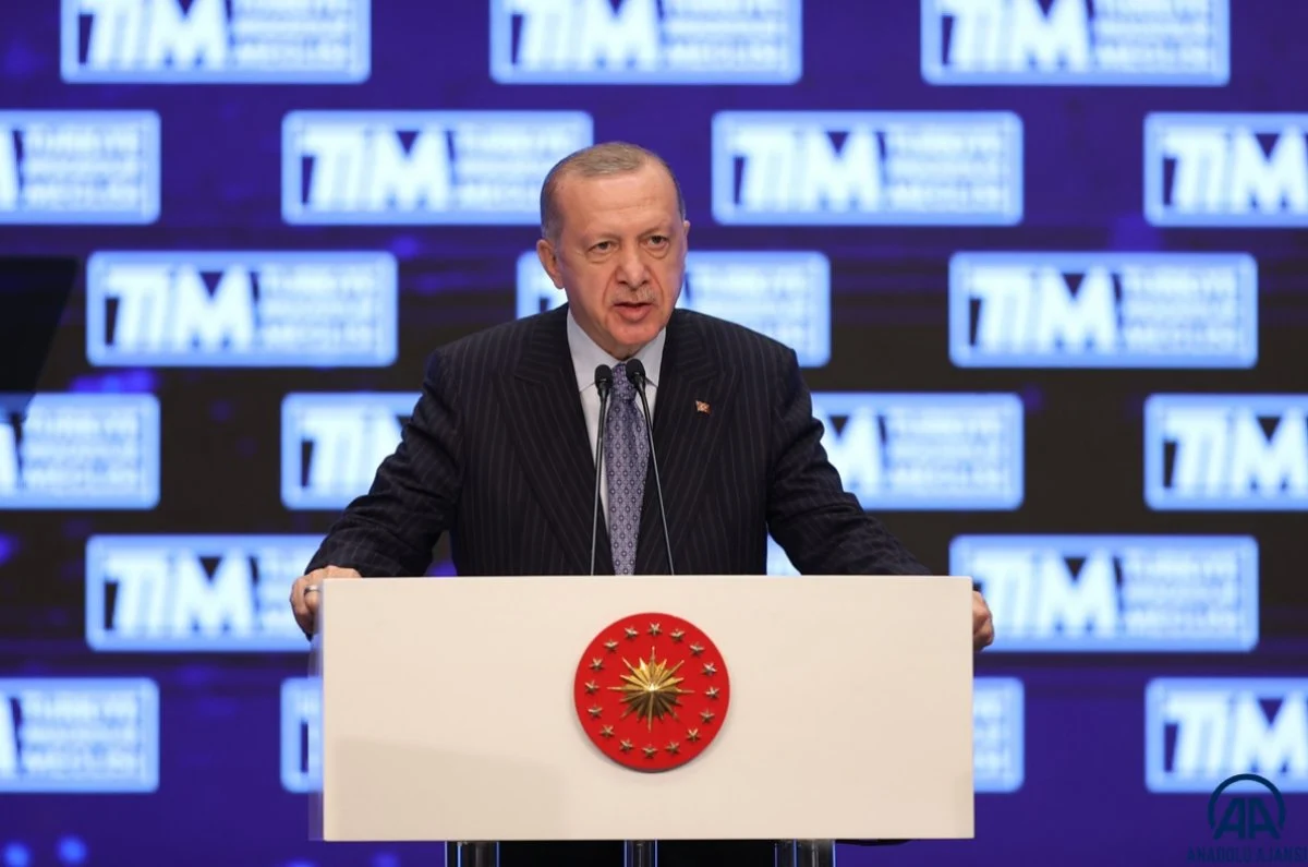 Erdoğan: 2022 yılı ihracatımız 254,2 milyar dolar olarak gerçekleşmiştir