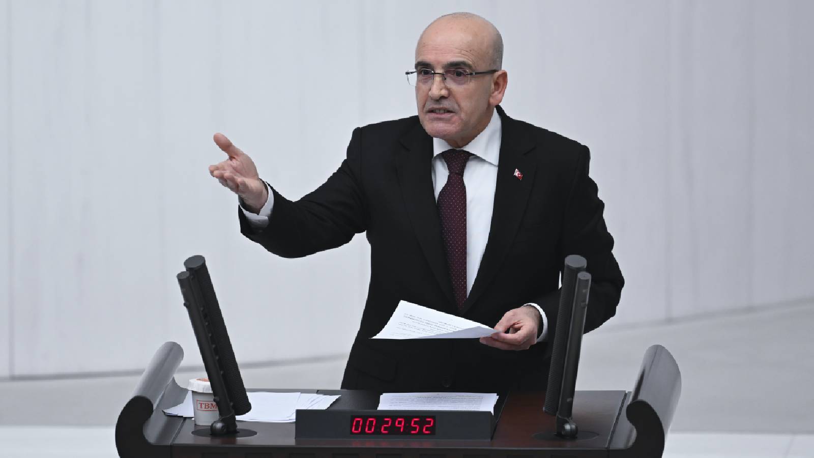 Bakan Şimşek Meclis'te konuştu: Hiç kimseden para istemedik, Türkiye’nin paraya ihtiyacı yok