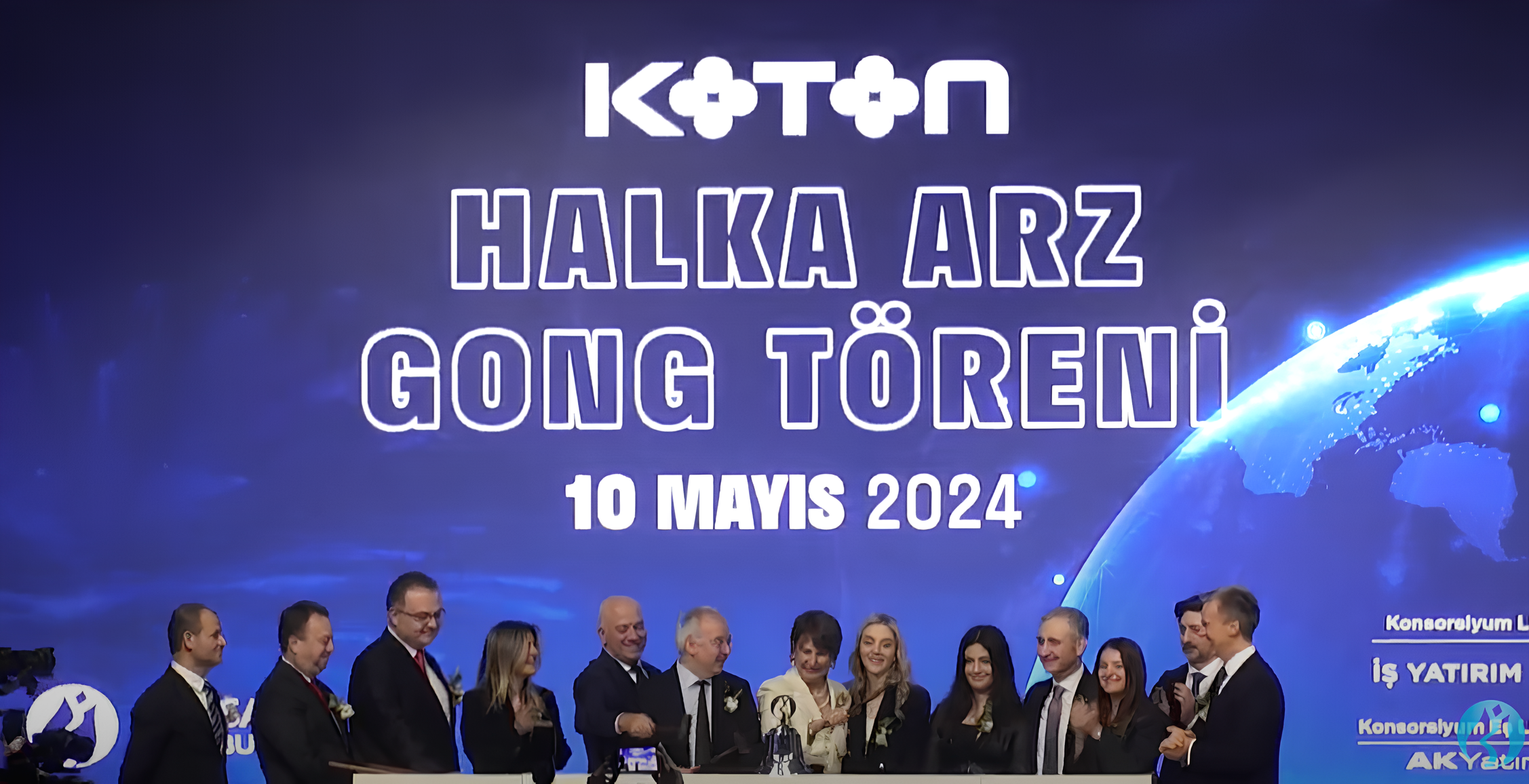 Halka arz olan koton bugün borsada işlem görmeye başladı.