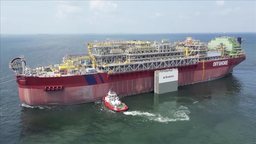 Çanakkale'de Türkiye'nin İlk Yüzer Doğal Gaz Üretim Platformu Tanıtıldı