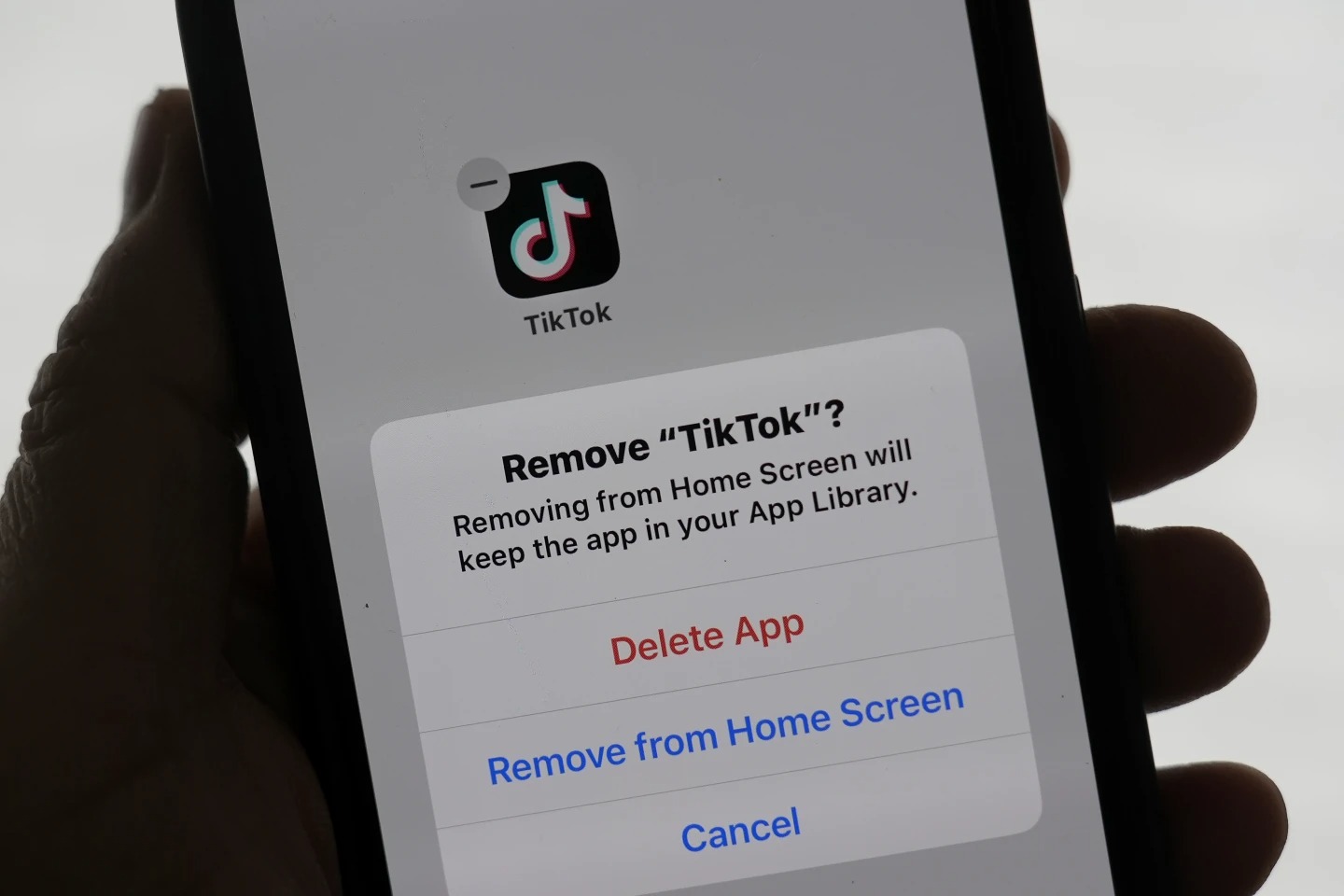 ABD'de TikTok yasaklandı! Kullanıcılara ilginç mesaj!