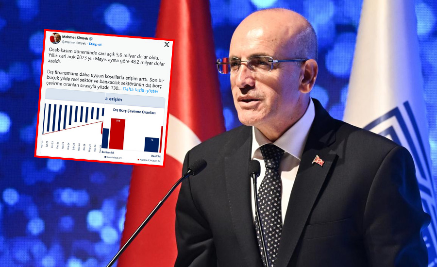 Bakan Şimşek'ten cari açık mesajı: Daha olumlu gerçekleşebilir