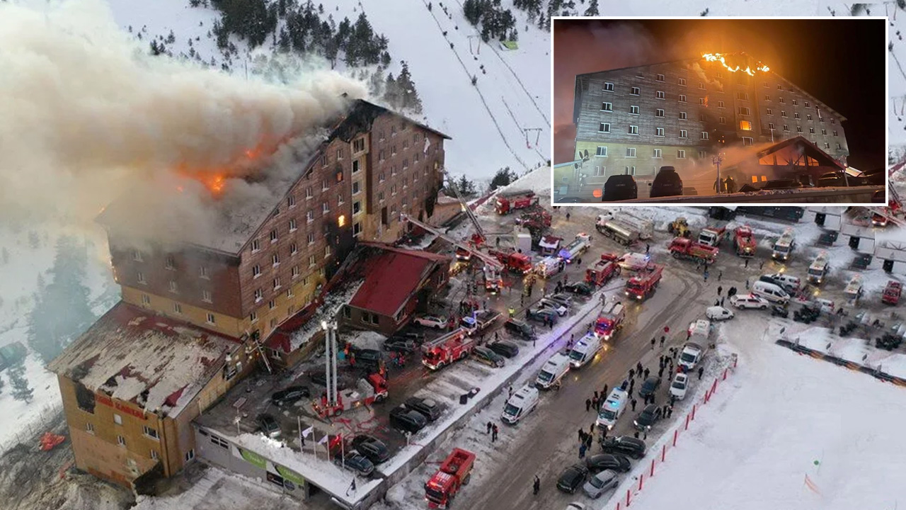 Bolu'daki otel yangınında can kaybı 76'ya yükseldi.