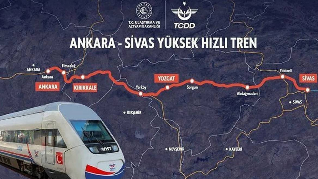 Yüksek Hızlı Tren'den Sivaslıları üzen haber!