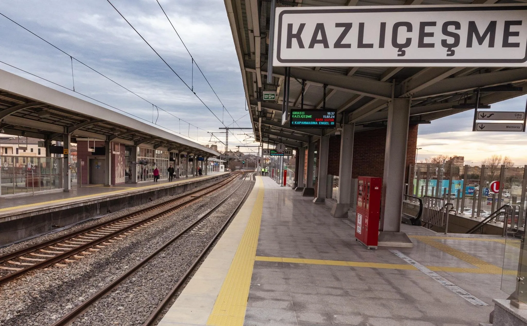 Sirkeci-Kazlıçeşme Hattında yolcu sayısı 3,7 milyona ulaştı