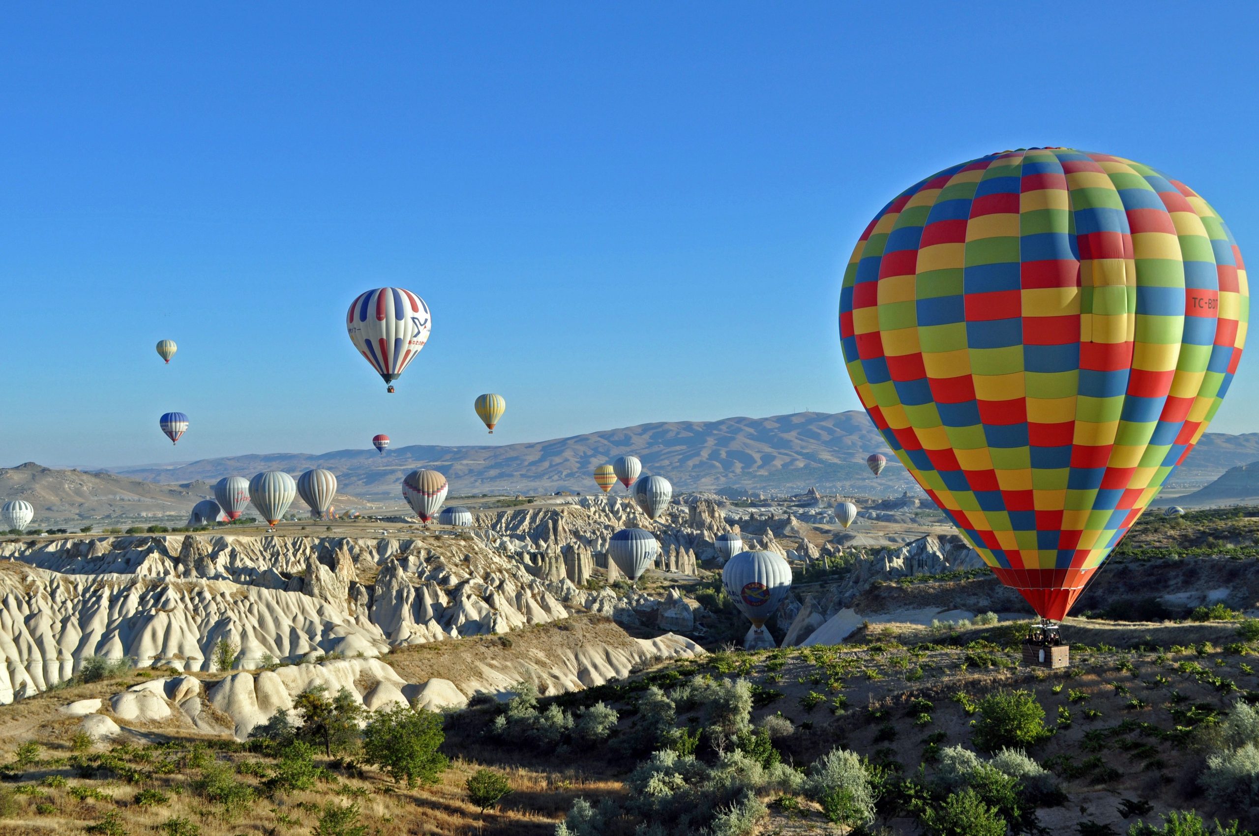 Kapadokya'da üretilen yerli sıcak hava balonları, 11 ülkeye ihraç ediliyor