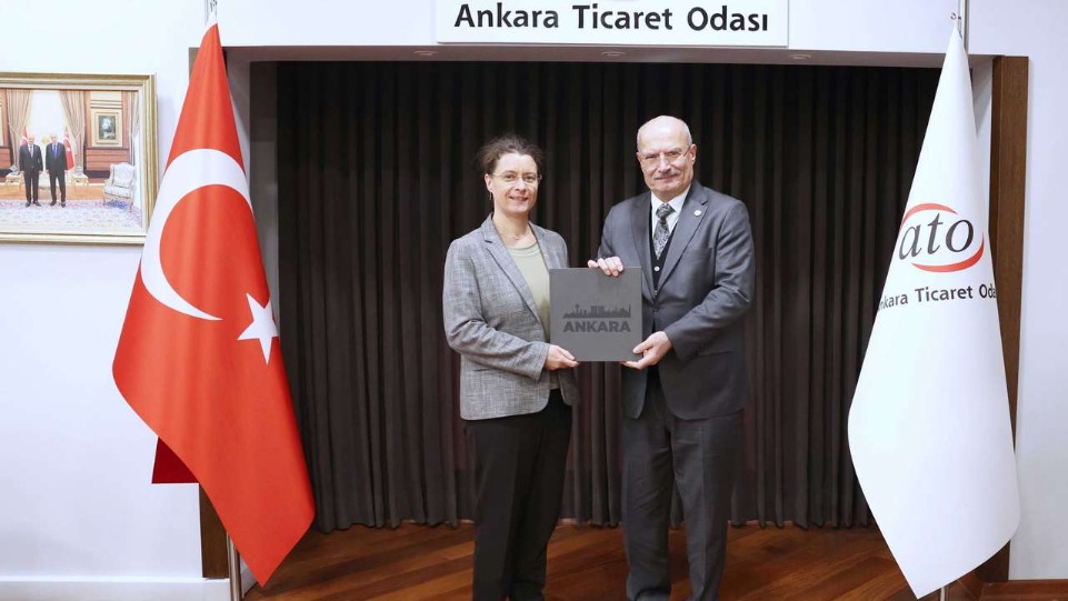 ATO Başkanı Baran: Ankara’nın Fransa ile ticaretini artırmak istiyoruz