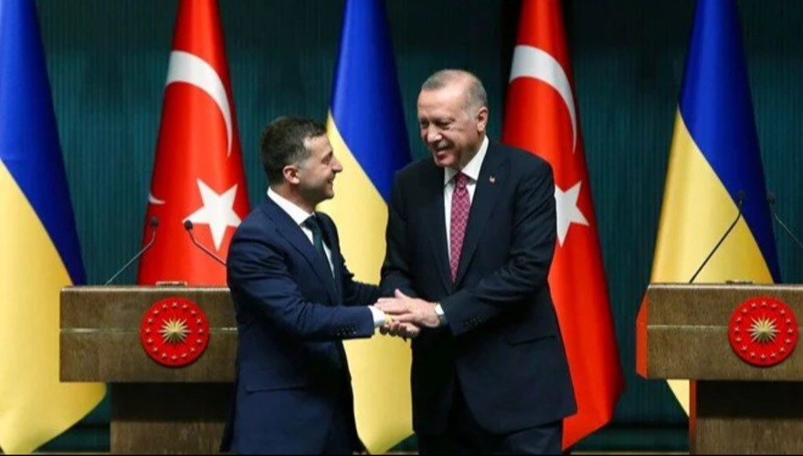 Ukrayna lideri Zelenski, Ankara'da