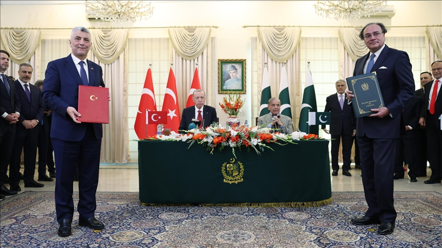 Türkiye ile Pakistan arasında ticaretin geliştirilmesi adına anlaşmalar imzalandı