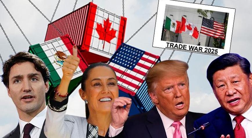 Trump, Meksika ve Kanada'ya yönelik gümrük vergilerinin artabileceğini açıkladı