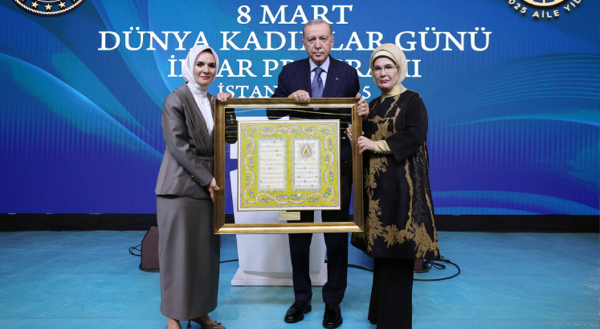 Cumhurbaşkanı Erdoğan’dan 8 Mart Dünya Kadınlar Günü mesajı