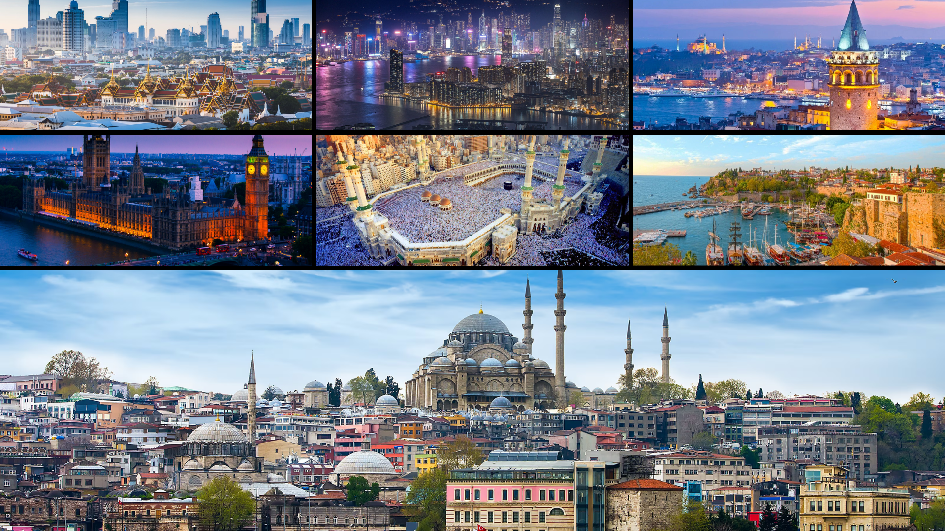 Dünyanın en çok ziyaret edilen şehirleri açıklandı