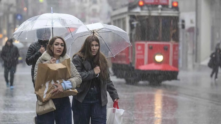 Marmara’da yağmur, Doğu’da kar: İşte günün hava haritası