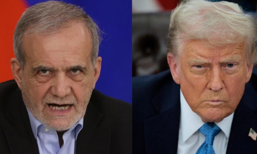Pezeşkiyan'dan Trump'a: 'Ne halt edersen et'