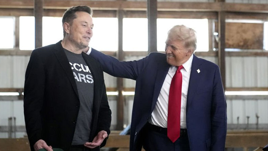 Trump: Elon Musk, Trump hesaplarına SpaceX hissesi bağışlayacak