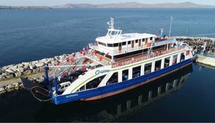 İki adaya tüm feribot seferleri iptal edildi