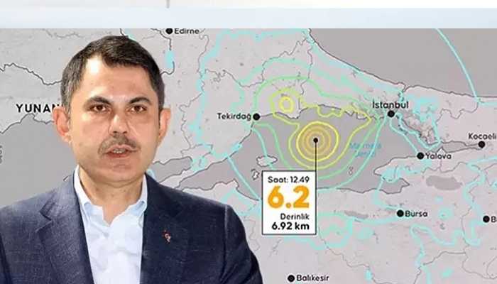 Bakan Kurum'dan İstanbul'da hasarlı bina açıklaması... Kaç binada hasar var?