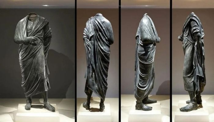 70 yıl sonra ana vatanına döndü... Kaçırılan Marcus Aurelius heykeli Türkiye'de