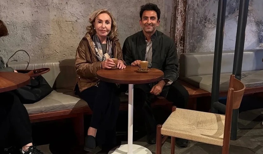 Ali Koç'un annesi Çiğdem Simavi'den EspressoLab'e ziyaret