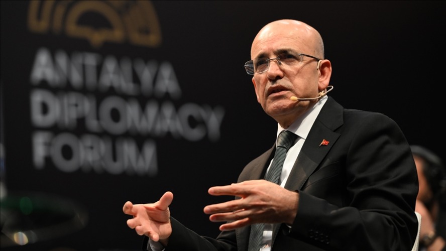 Bakan Şimşek, Kuzey Makedonya Maliye Bakanı Koçovska ile görüştü