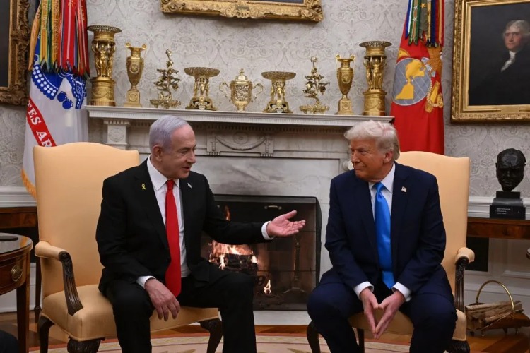 Beyaz Saray'dan kritik açıklama! Trump-Netanyahu toplantısı iptal edildi