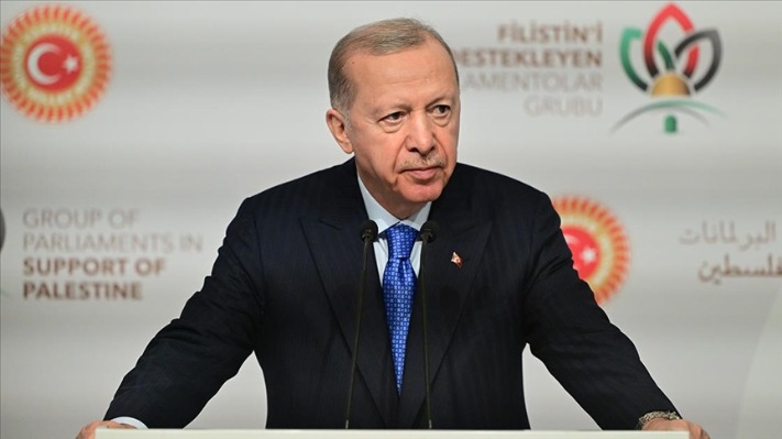 Cumhurbaşkanı Erdoğan'dan İsrail ve İslam dünyasına Filistin tepkisi