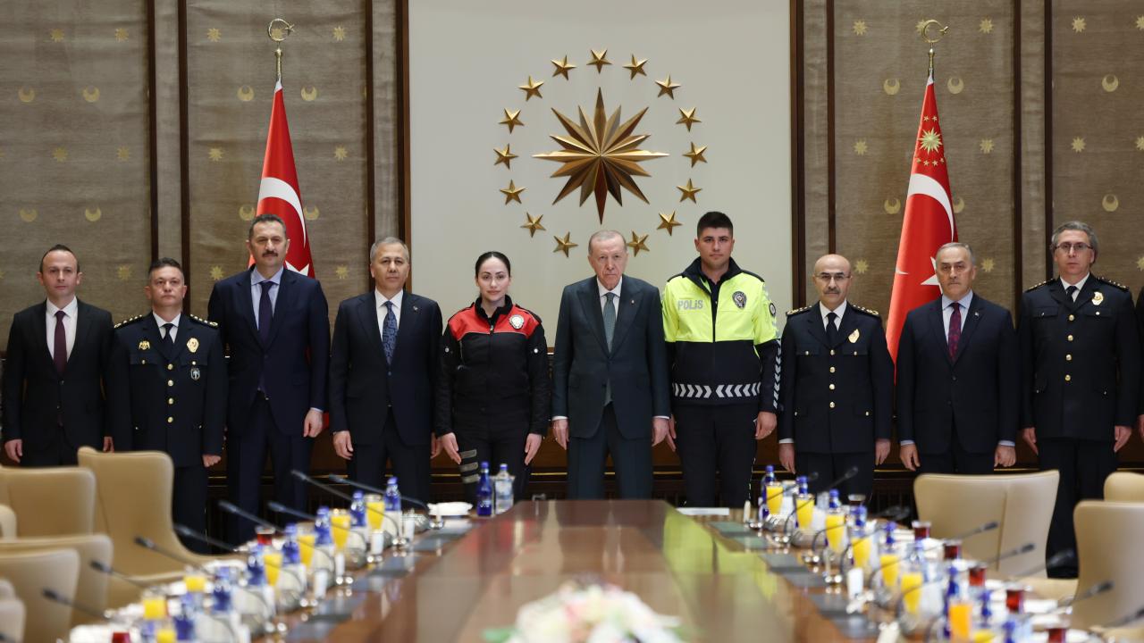 Cumhurbaşkanı Erdoğan, Türk Polis Teşkilatının kuruluş yıl dönümünü kutladı