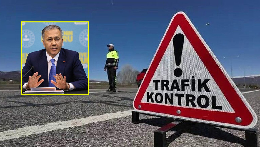 Trafik denetimlerinde rekor işlem: 497 bin 591 araç ve sürücüye ceza! Bakan Yerlikaya duyurdu...