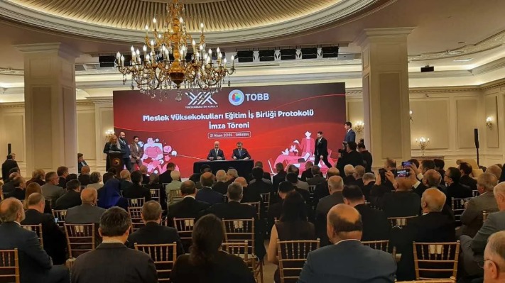YÖK ve TOBB Meslek Yüksekokulları arasında işbirliği