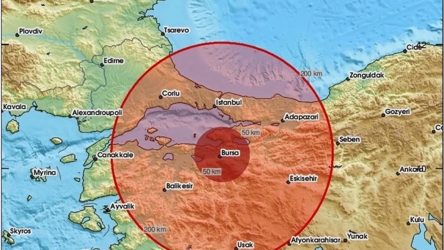 Bursa'da deprem oldu! AFAD'dan açıklama...