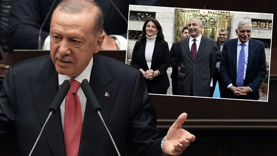 Erdoğan, yarın DEM Parti heyeti ile görüşecek