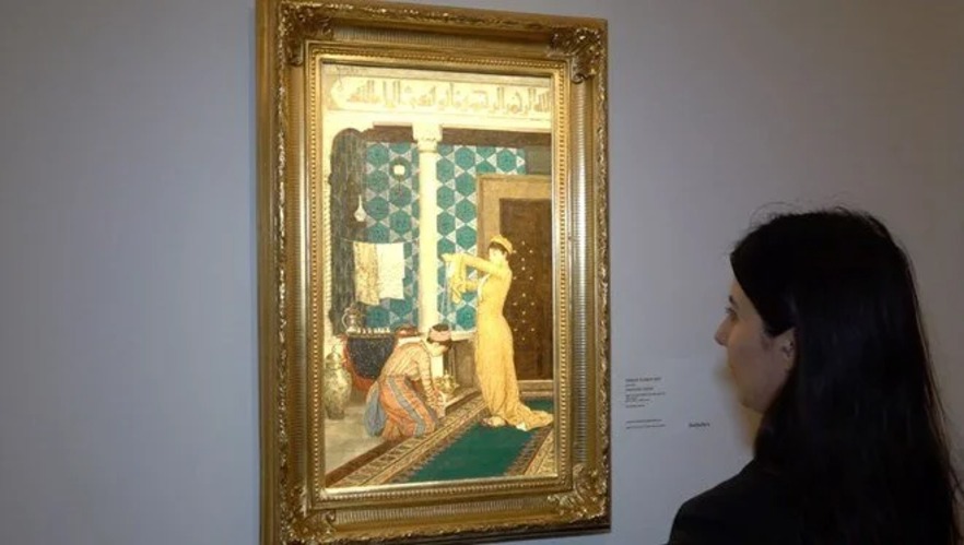 Osman Hamdi Bey'in kayıp tablosu Londra’da rekor fiyatla satıldı