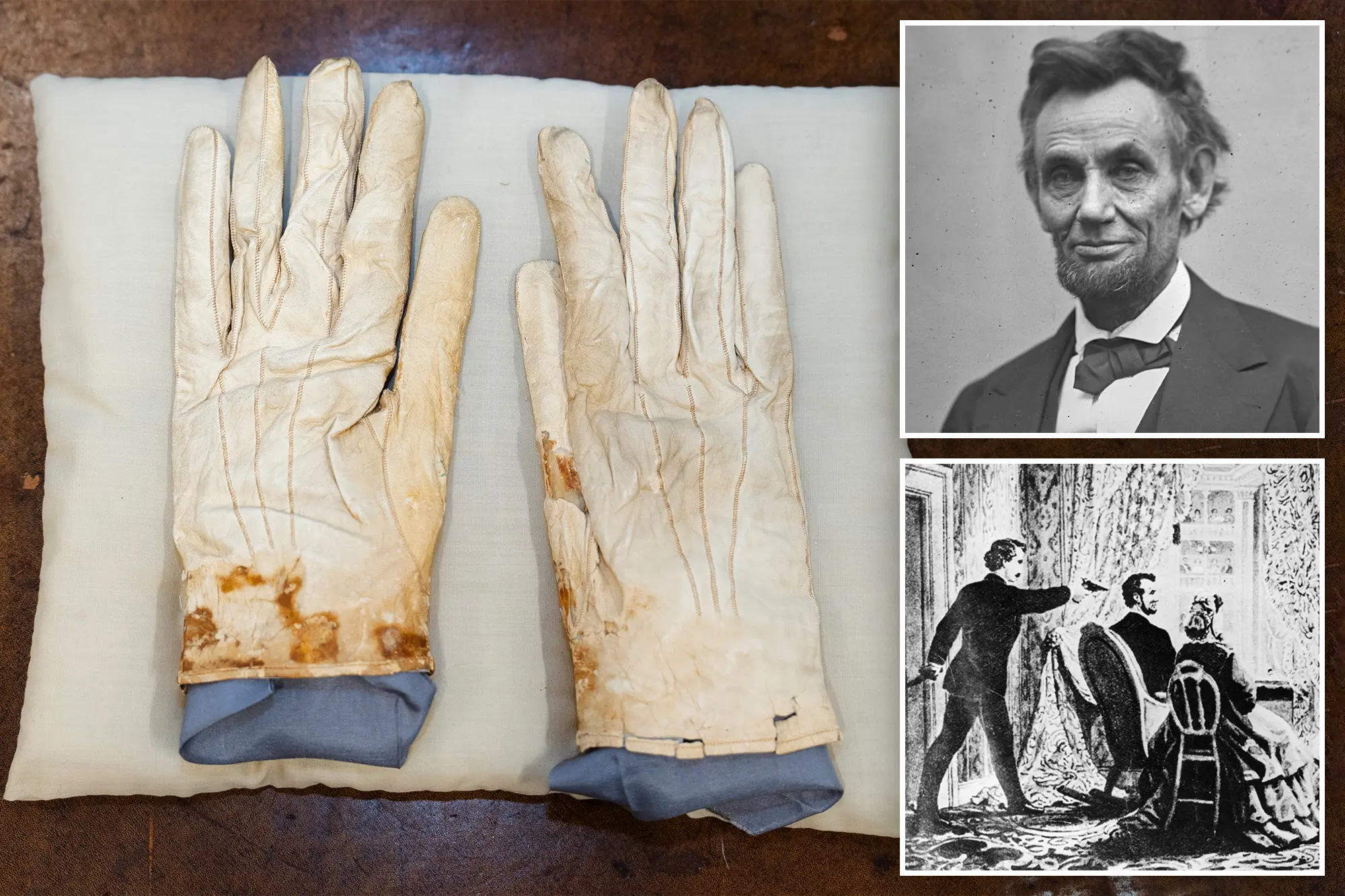 Abraham Lincoln’ün eldivenleri 6 milyon euroya satıldı