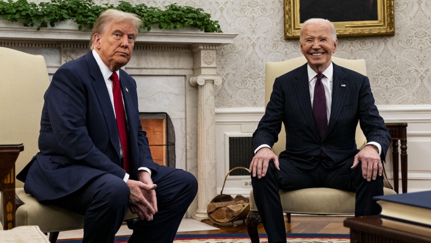 ABD lideri Donald Trump'tan Joe Biden'a geçmiş olsun mesajı